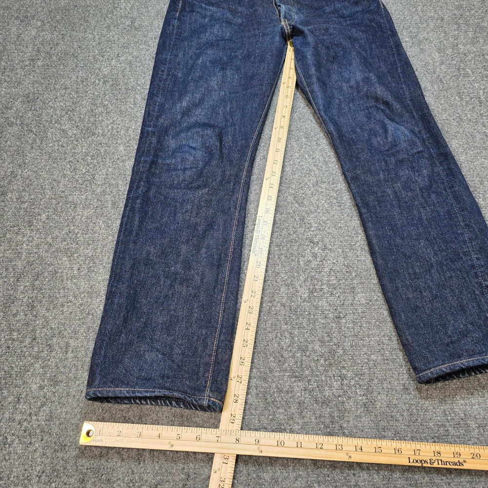 FULLCOUNT & CO 1108 Slim‎ Straight Japanese Selvedge Denim Jeans Blue Size 32 - Picture 3 of 9